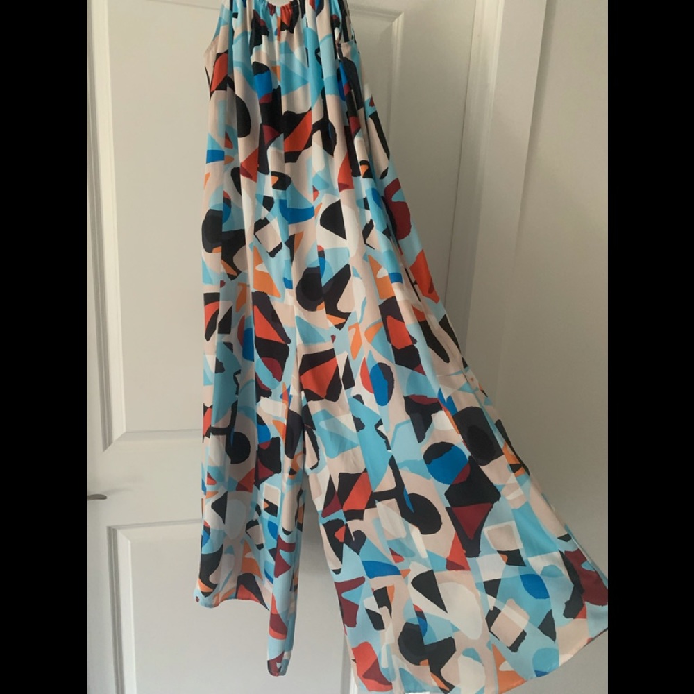 Anthropologie Sleeveless Romper | Multi Colored | Size Small